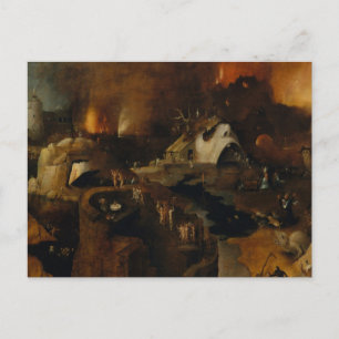 Hieronymus Bosch - Kristus härkomst in i helvetet Vykort
