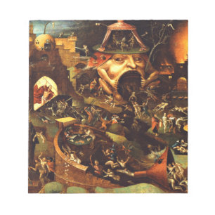 Hieronymus Bosch Kristus i Limbo Anteckningsblock