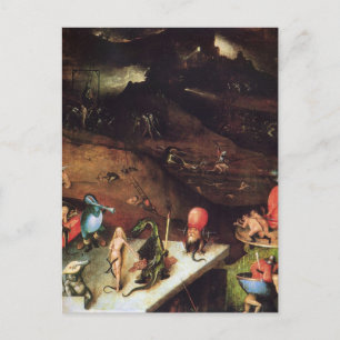 Hieronymus Bosch-målarkonst Vykort