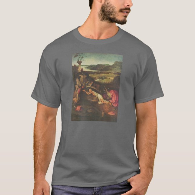 Hieronymus Bosch målningkonst Tee Shirt (Framsida)