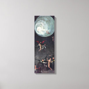 Hieronymus Bosch - stigning av det välsignat Canvastryck