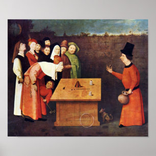 Hieronymus Bosch-The magician Poster