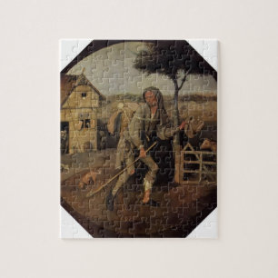 Hieronymus Bosch- vagabonden (den Prodigal sonen) Pussel