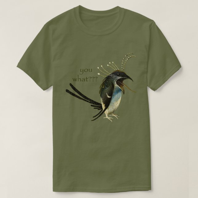 Hieronymus Boschs fågel T Shirt (Design framsida)