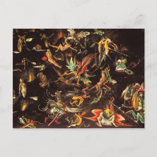 Hieronymus Boschs senaste dom Vykort (Framsida)