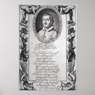 Hieronymus Frescobaldi som inristas av kristen Poster