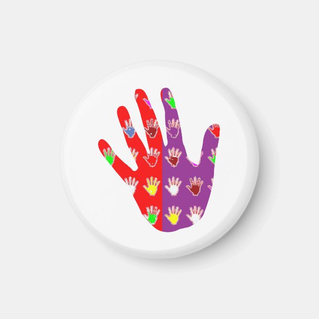 HiFi High5 HighFVE HAND des cadeaux pour tous Magnet (Framsidan)