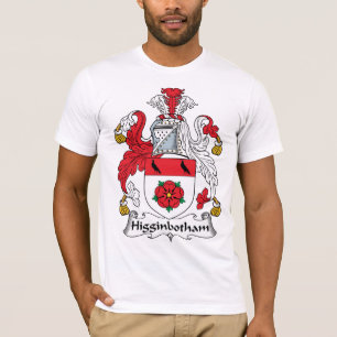 Higginbotham familjvapensköld t shirt