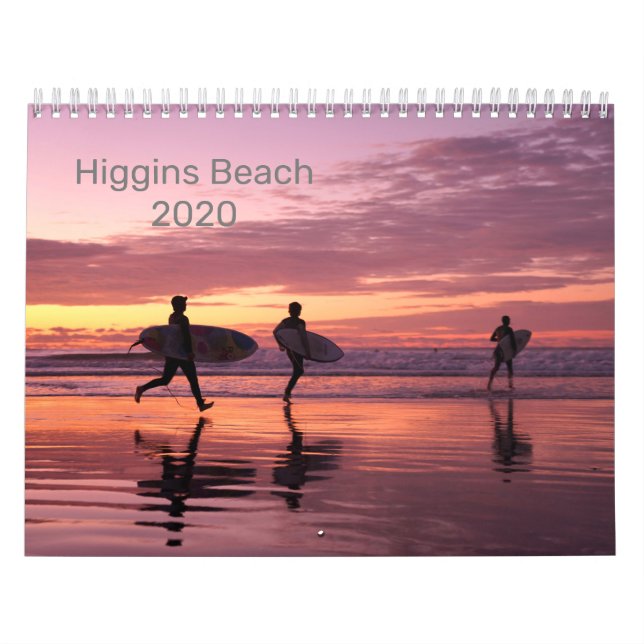 Higgins Beach 2020-kalender Kalender (Omslag)