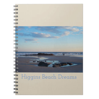 Higgins Beach Dream Notebook Anteckningsbok Med Spiral