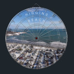 Higgins Beach Offsäsong Maine Darttavla<br><div class="desc">Higgins Beach Offsong Maine Dart Board. Anpassa med ditt namn eller Namn.</div>