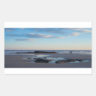 Higgins Beach Stickers Rektangulärt Klistermärke