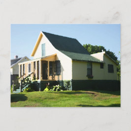 Higgins Beach Vintage Cottage Postcard Morgon St. Vykort