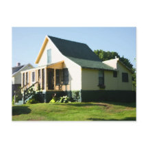 Higgins Beach Vintage Cottage Postcard Morgon St.