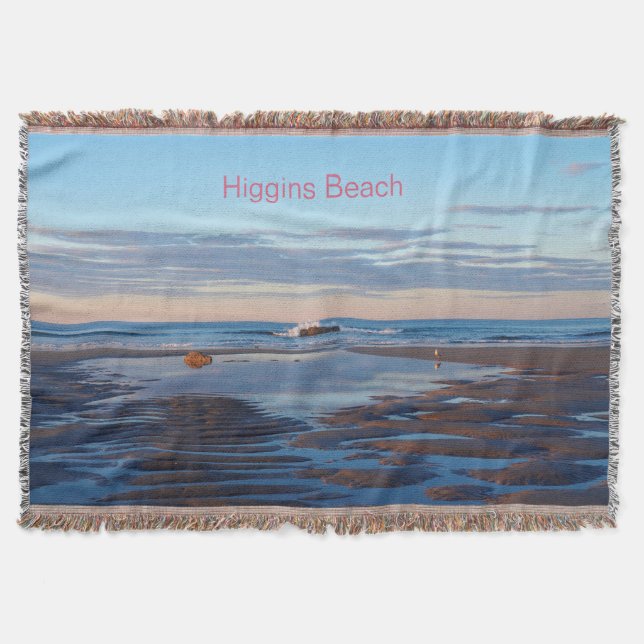 Higgins Beach Zen Morning Sunrise Ocean Tidal Bass Filt (Framsidan)