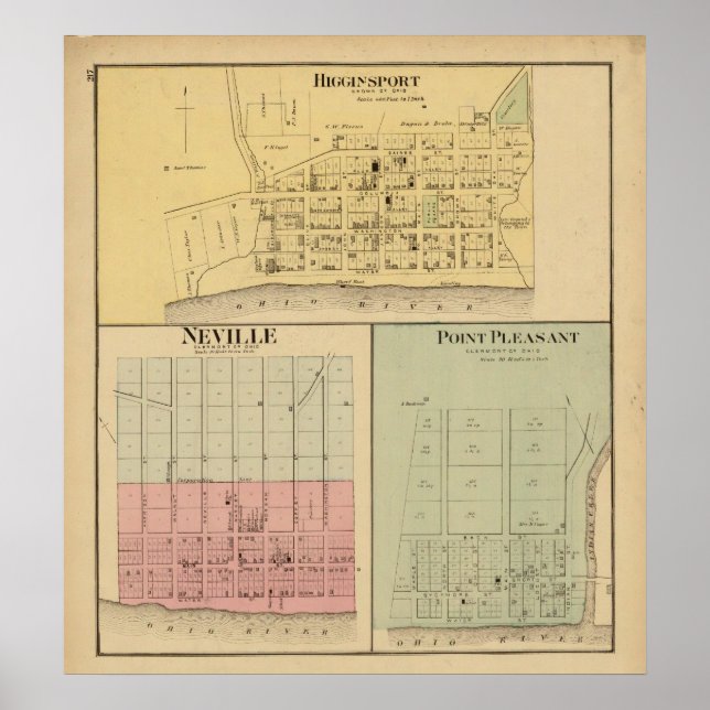 Higginsport, Ohio Poster (Framsidan)