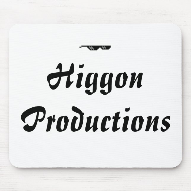 Higgon produktioner Mousepad Musmatta (Framsidan)