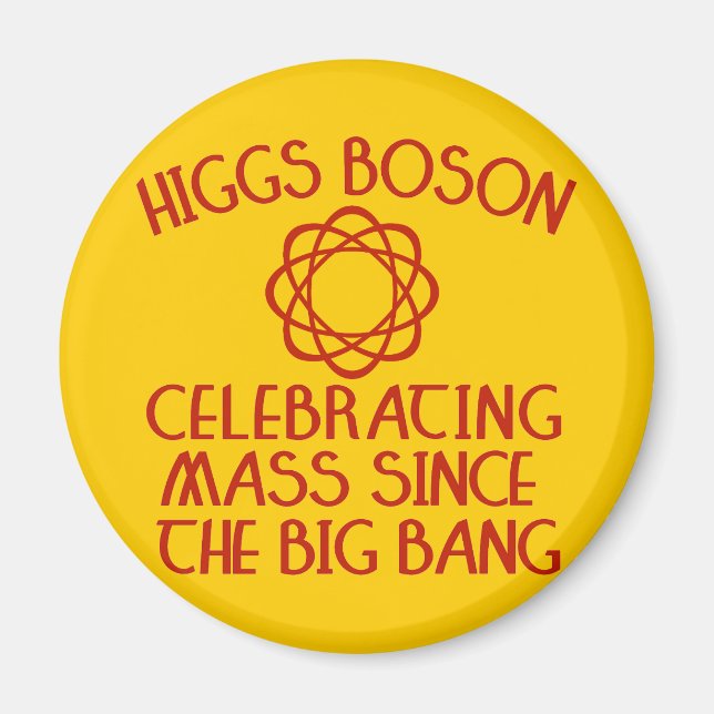 Higgs Boson firar massan sedan Big Bang Magnet (Framsidan)