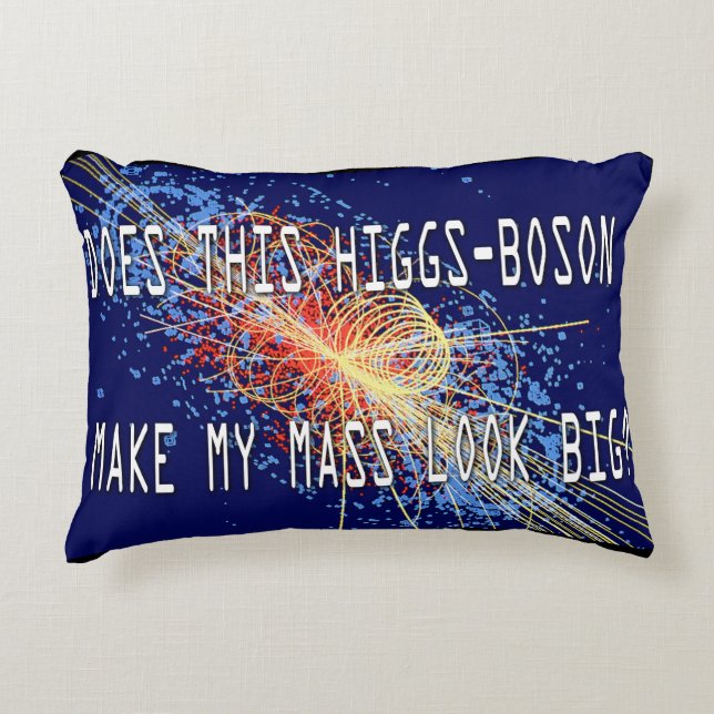 Higgs-Boson Massa Prydnadskudde (Framsidan)