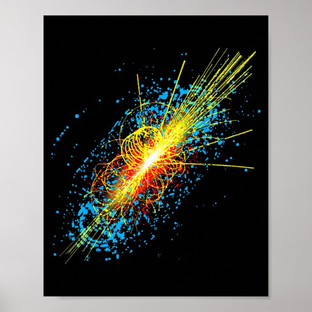 Higgs Boson Particle Quantum Theory Sci Fi Shirt F Poster (Framsidan)