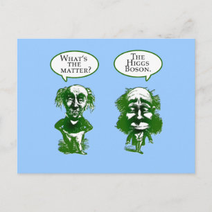 Higgs Boson Physics Humor Gifts Vykort