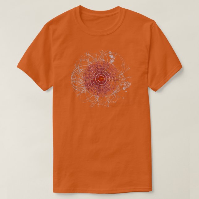 Higgs Boson Quantum Mechanics LHC Particle Physics T Shirt (Design framsida)