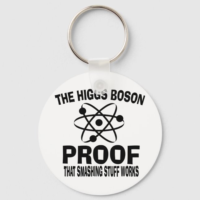 Higgs Boson Smash Saker Works Nyckelring (Framsida)