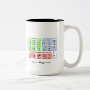 Higgs boson v1b Två-Tonad mugg