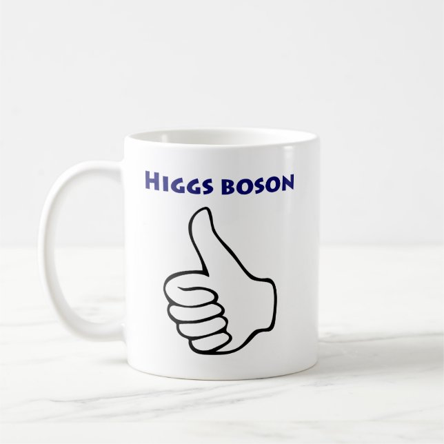 Higgs Bosonmugg Kaffemugg (Vänster)