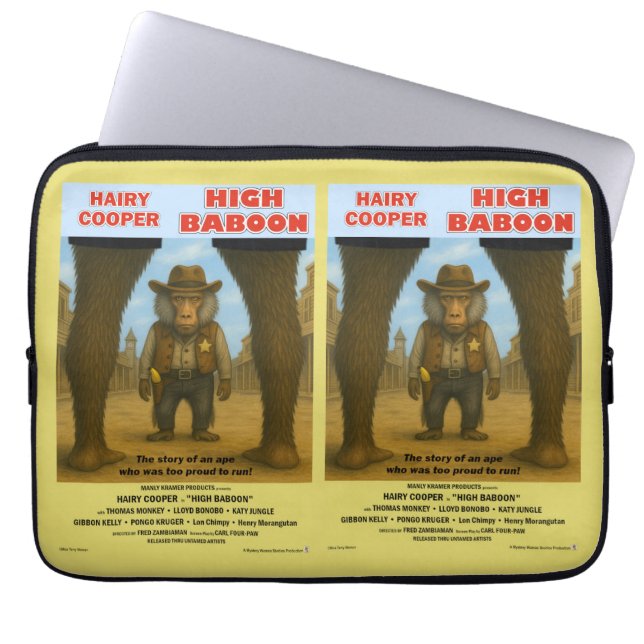 High Baboon Filmparodi Laptop Fodral (Framsidan)