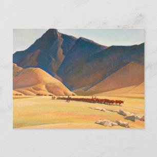 High Backe of Tehachapi, 1936 av Maynard Dixon Vykort