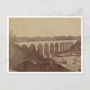 High Bridge, Harlem, nära New York Vykort