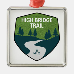 High Bridge Trail Julgransprydnad Metall