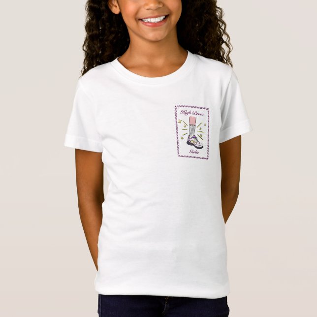 High Brow Flickaktigt T-Shirt (Framsida)