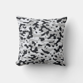 High contrast urban camouflage kudde