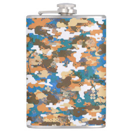 High-contrast Urban Digital Camouflage Pattern  Fickplunta