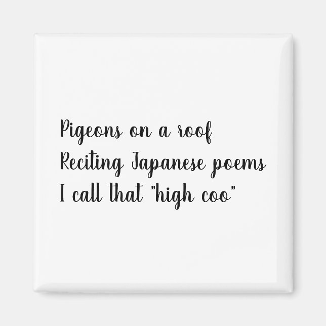 High Coo Magnet (Framsidan)