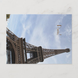 High def-fotografi Eiffel Torn, Paris Frankrike Vykort