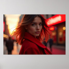 High-End Fashion & Portraiture | Ultra-HD Digital  Poster