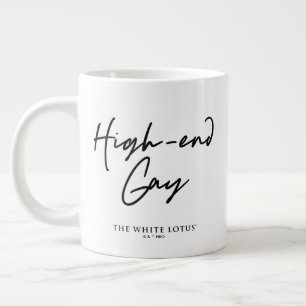 High-End Gay - den vita Lotus Jumbo Mugg