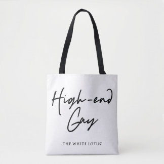 High-End Gay - den vita Lotus Tygkasse
