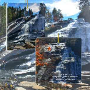 High Falls DuPont State Forest NC-foto Julgransprydnad Keramik
