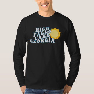 High Falls Lake Georgia GA Retro Family Vacation S T Shirt