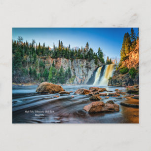 High Falls, Tettegouche Park, Minnesota Vykort