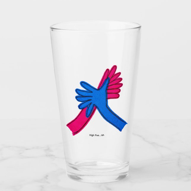 High Five...Ish glas (Framsida)