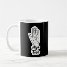 High Five Palmistry Hand Spådom Mystisk 