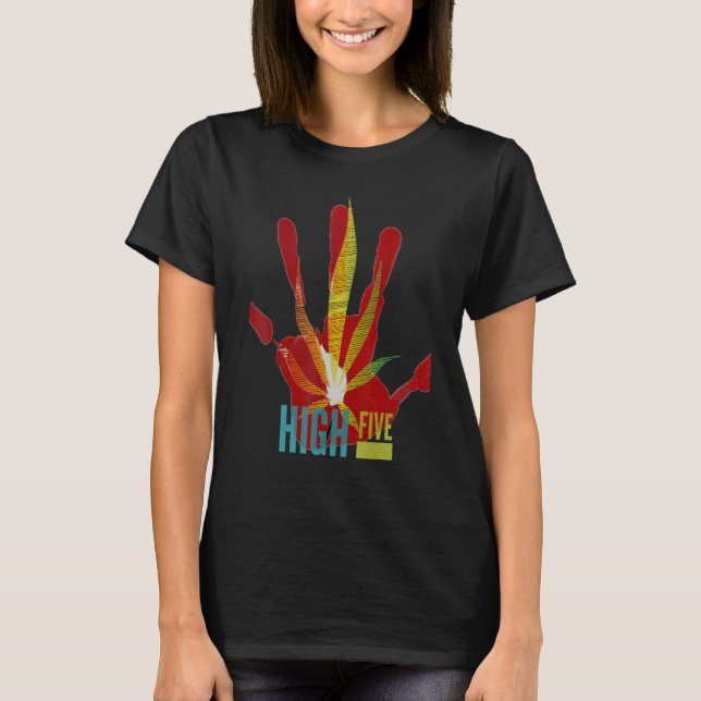 HIgh Five T Shirt (Framsida)