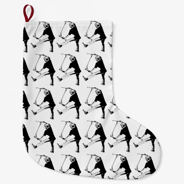 High Flies Scooter Boy - Stunt Scooter Stor Julstrumpa (Framsidan)