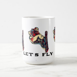 High Flyer-Snowboarding Fool Kaffemugg