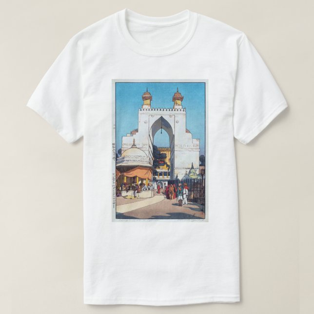 High Grind i Ajmer Sharif Dargah, Hiroshi Yoshida T Shirt (Design framsida)